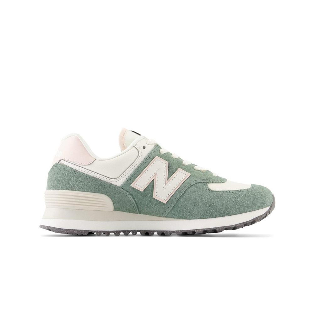 New Balance Women's Sneakers in Sage Green, White & Pale Pink